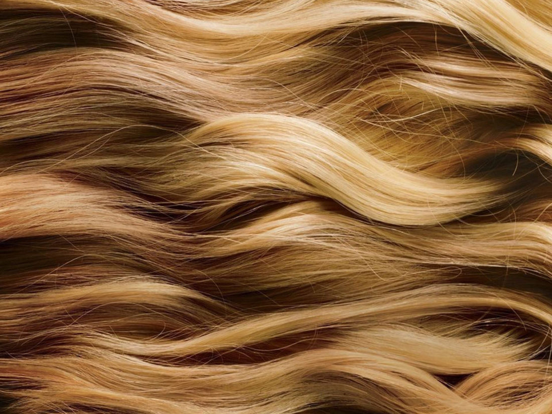 Image of long, brown, wavy hair