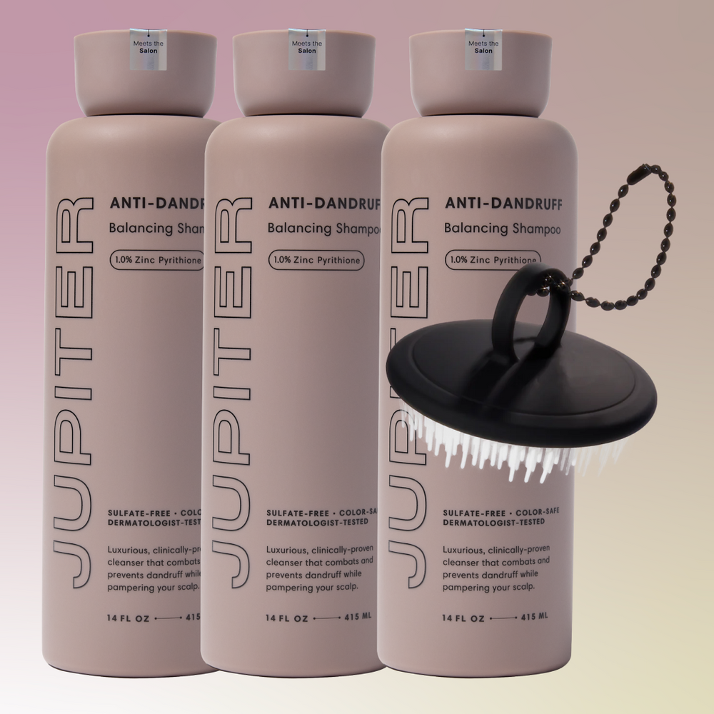 Balancing Shampoo - 3 Pack + Brush